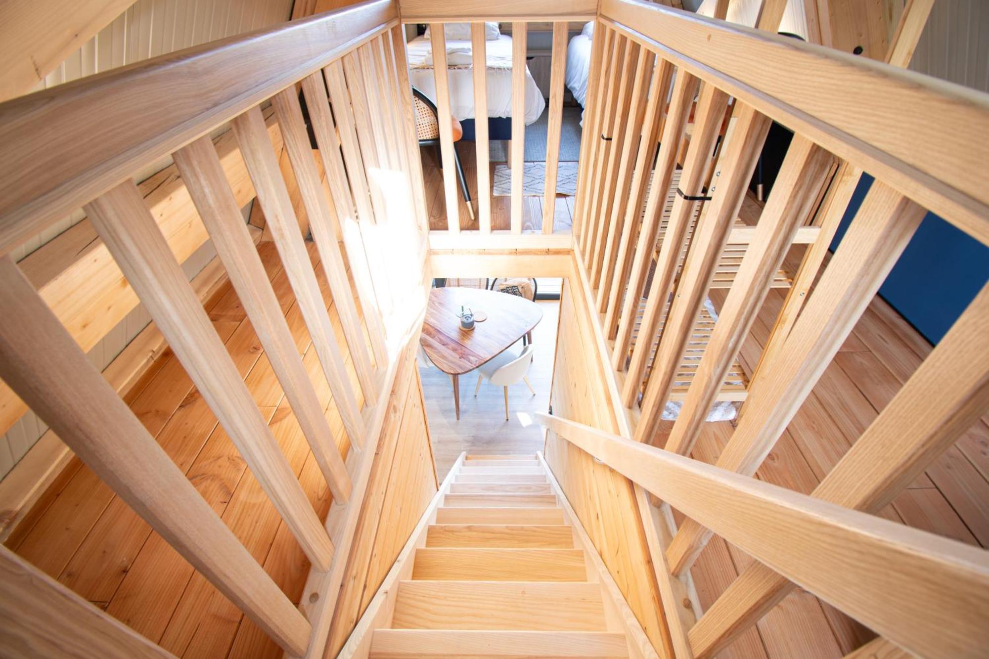 Le Tipi Bleu Tiny House Neuve Avec Terrasse Et Jardin Villa กามาเร-โซร์-แม ภายนอก รูปภาพ